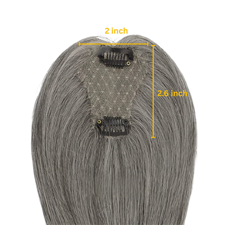 Mini Hair Topper #Medium Grey – Victory Topper