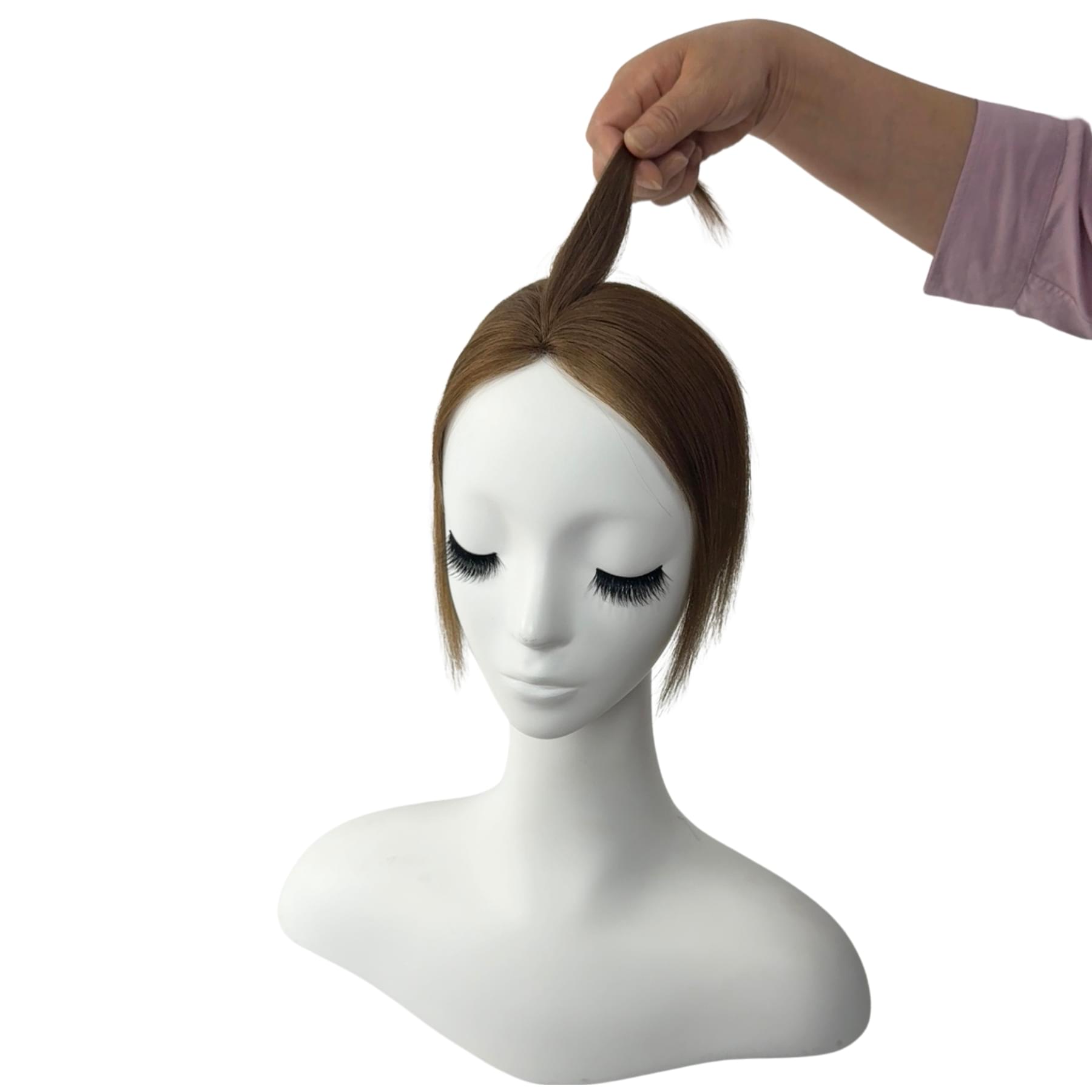 Mini Hair Topper #6 Light Brown – Victory Topper